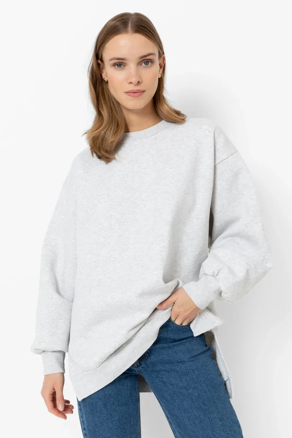 Ame Antwerp - Ulla Oversized Sweatshirt | Marled Grey