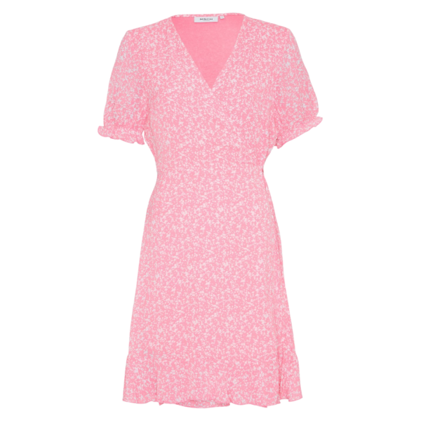 Moss_Copenhagen_Elanina_Rikkelie_Wrap_Dress_Pink
