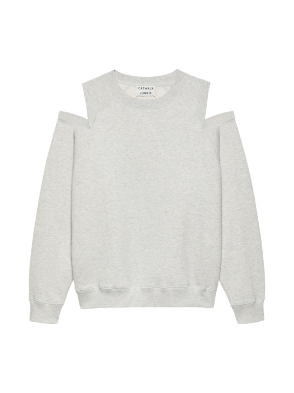 Catwalk Junkie - Relaxed Open Shoulder Sweater