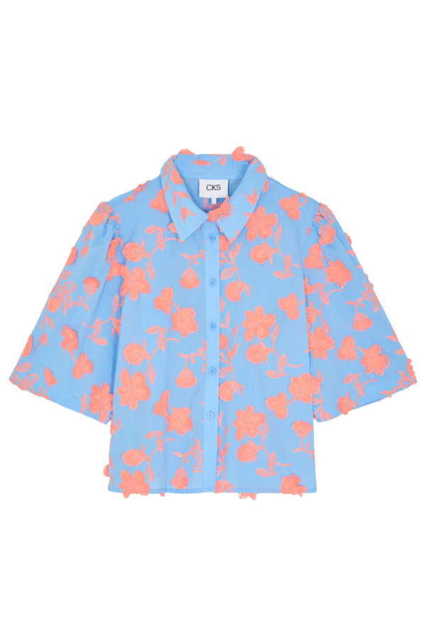 CKS - Sido Blouse Korte Mouwen