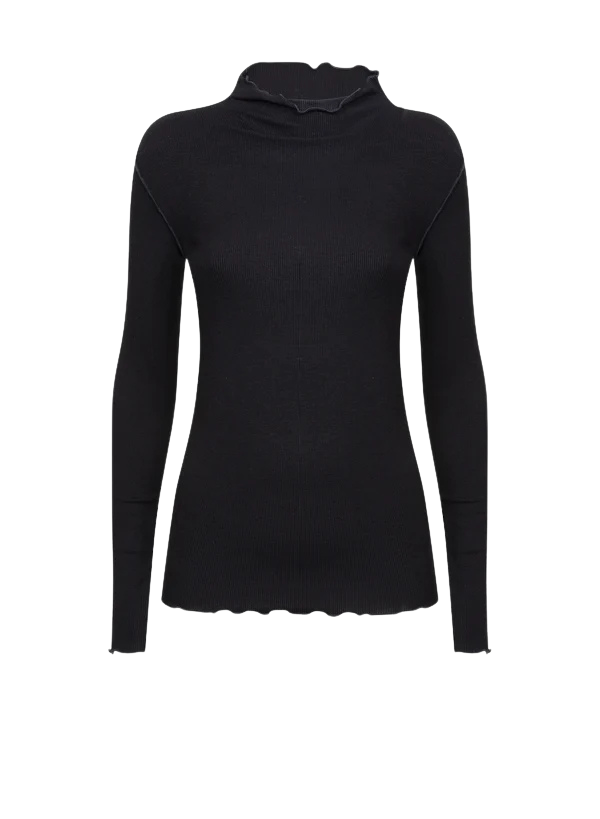 Âme Antwerp - Malone Ribbed top w/  Long Sleeves