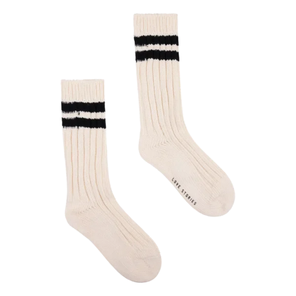 Love Stories - Rib Socks Stripe