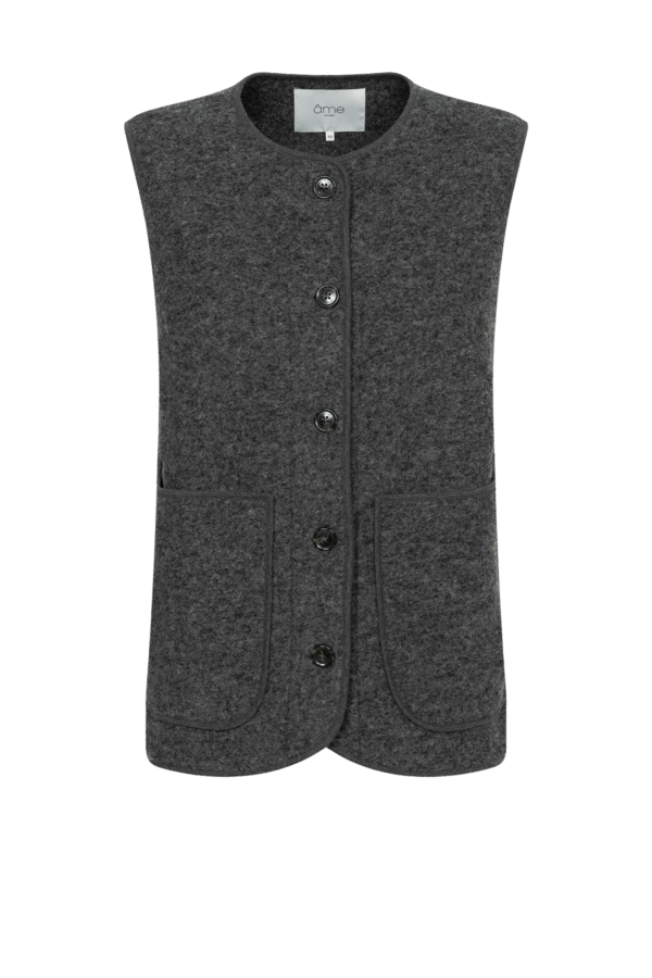 Âme Antwerp - Madison Sleeveles Wool Jacket