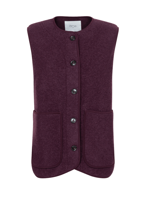 Âme Antwerp - Madison Sleeveles Wool Jacket