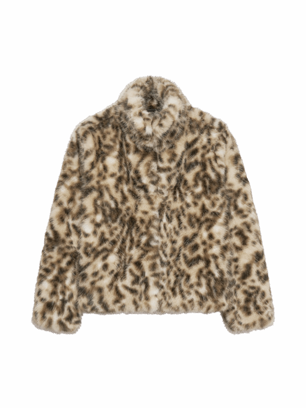 Catwalk Junkie - Leopard Fur Jacket