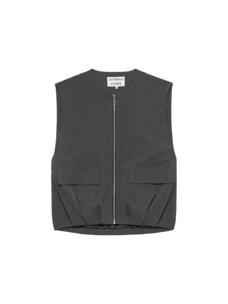 Catwalk Junkie - Pinstripe Bodywarmer