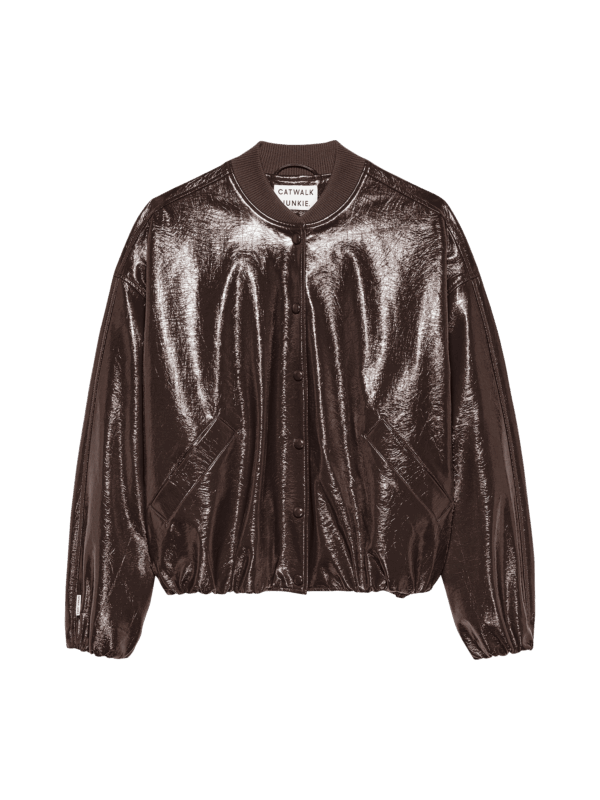 Catwalk Junkie - Tuck in varsity jacket