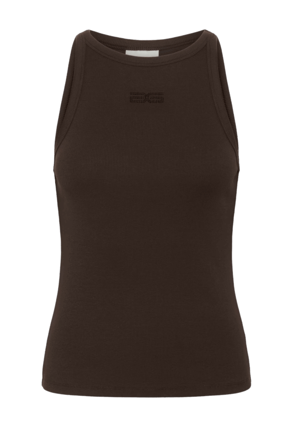 Gestuz - Drew Rhinestone Logo Tank