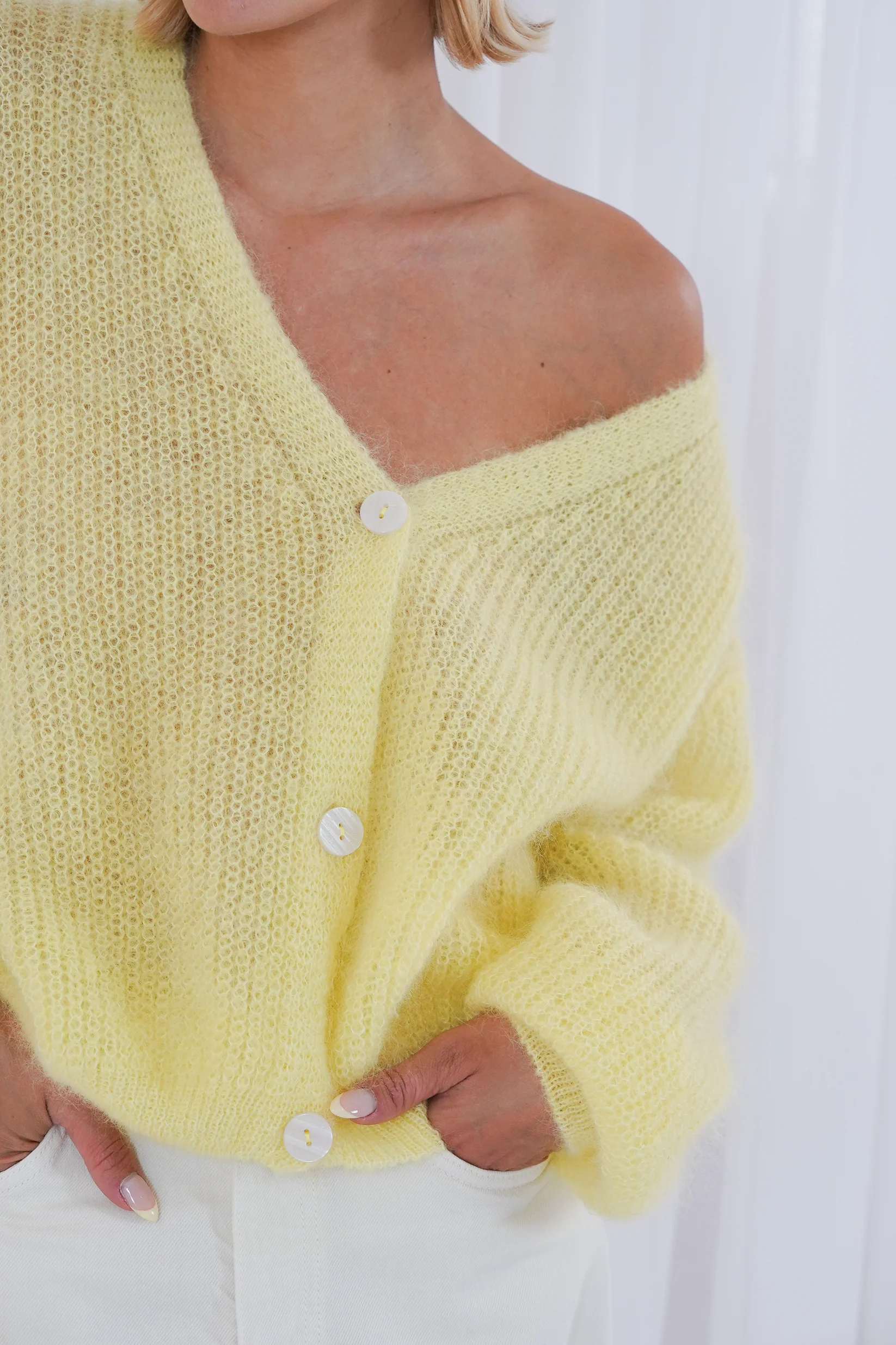 TWNS - Erie LS buttoned cardigan - Image 2