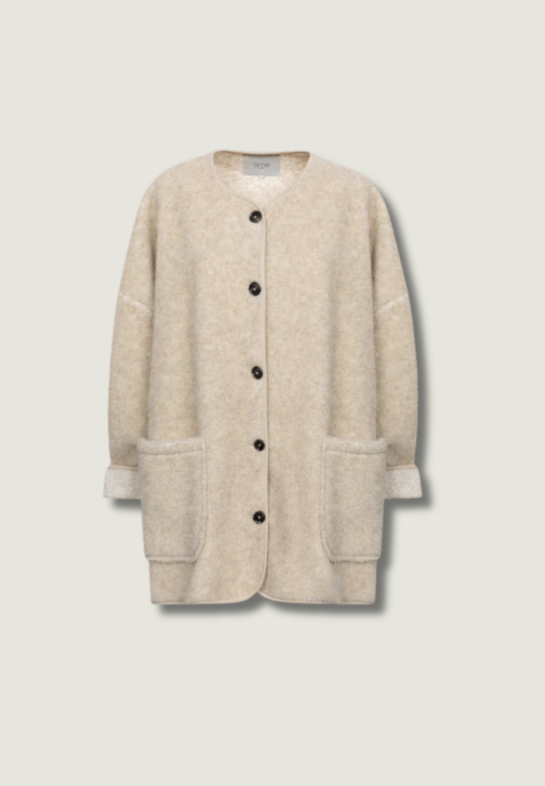 ÂME Hannah Teddy Jacket | Beige