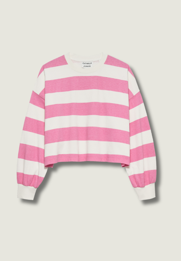 CATWALK JUNKIE Oversized striped Long Sleeve | Rosebloom