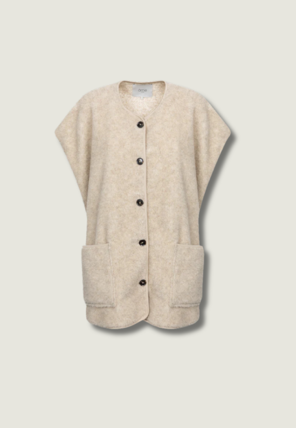 ÂME Ines Teddy Jacket | Beige