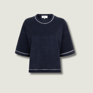 ÂME Klaxon T-Shirt | Navy