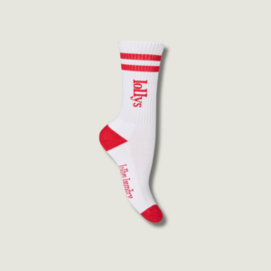 LOLLYS LAUNDRY Hill Socks | Red