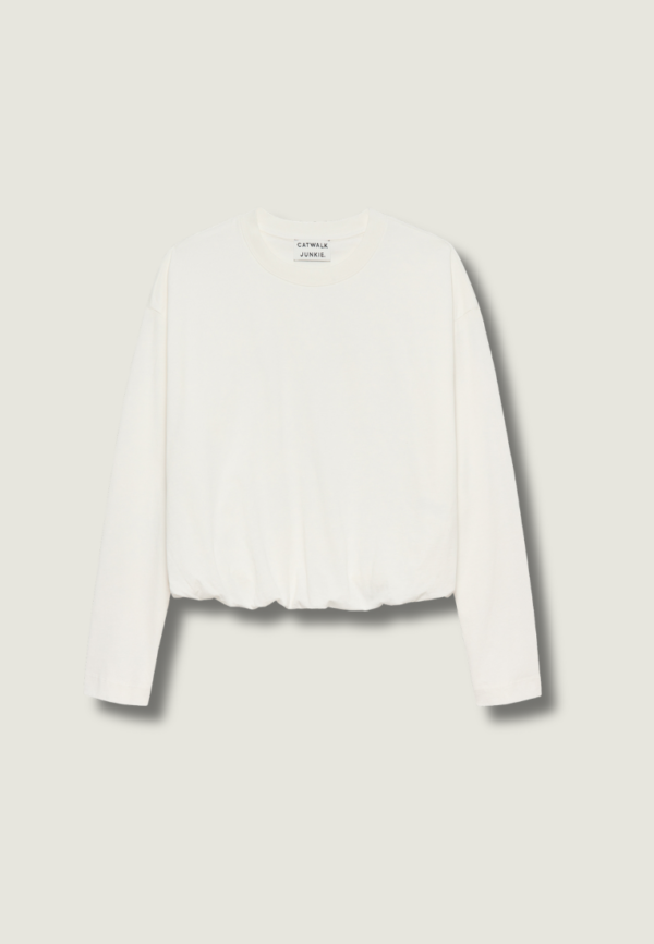 CATWALK JUNKIE Tuck in Long Sleeve | Off White