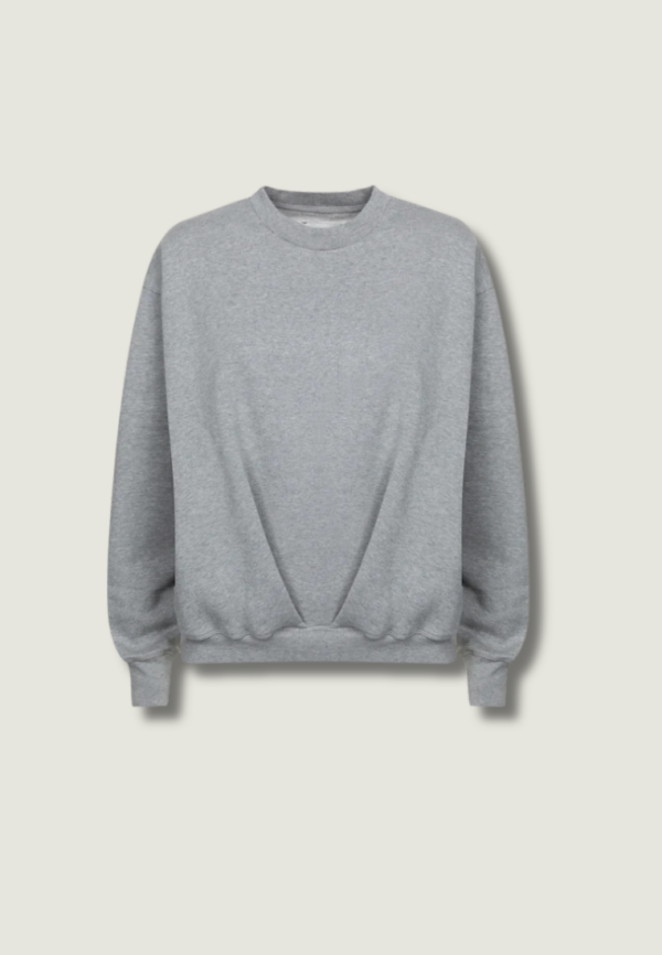 ÂME Novela Sweatshirt | Dark Marled Grey
