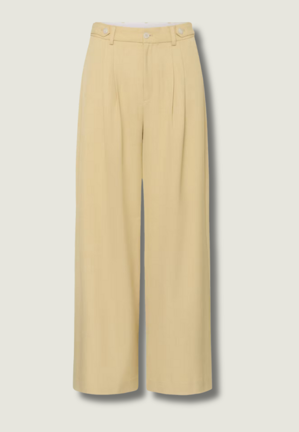 GESTUZ Stacy MW Pants | Pale Hay