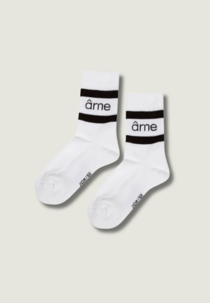 ÂME Diego Socks | White
