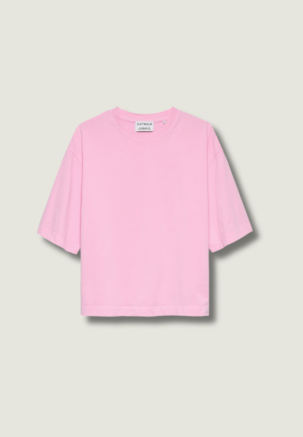 CATWALK JUNKIE Loose fit T-shirt | Soft Pink