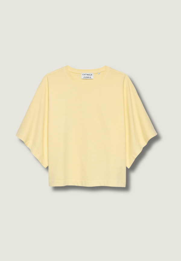 CATWALK JUNKIE Batsleeve T-shirt | Mellow Yellow