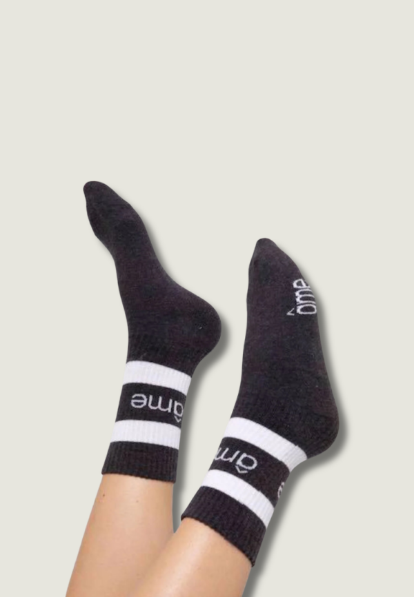 ÂME Diego Socks | Charcoal