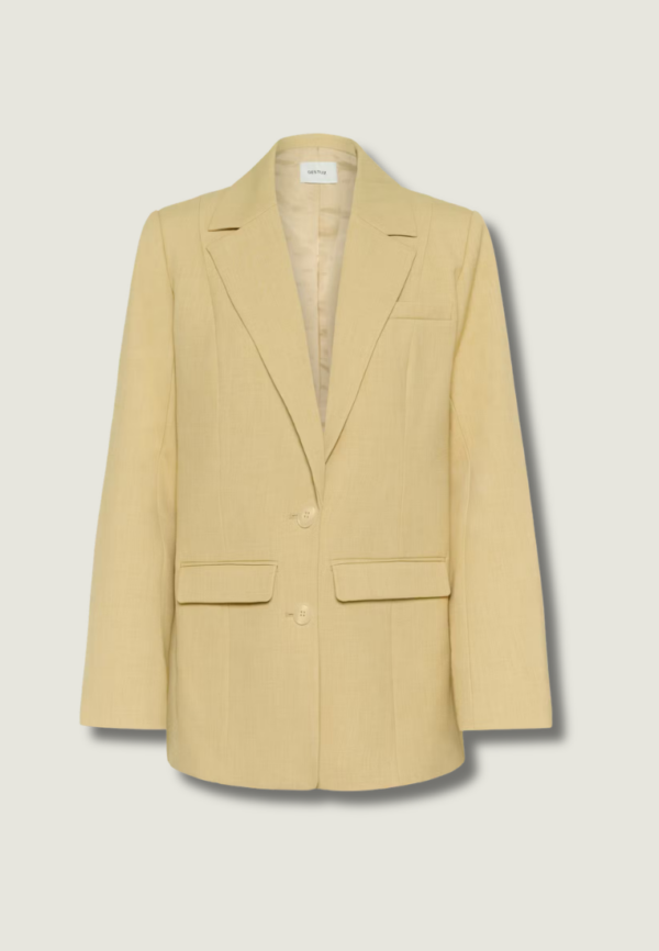 GESTUZ Stacy Blazer | Pale Hay