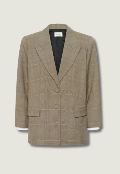 GESTUZ Evaldi Blazer | Pale Khaki