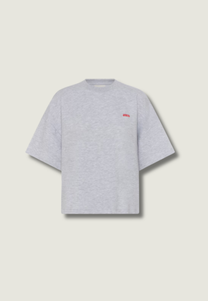GESTUZ Gilsa Tee | Ultra light grey