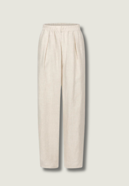ÂME Miles Linnen Pants | Beige
