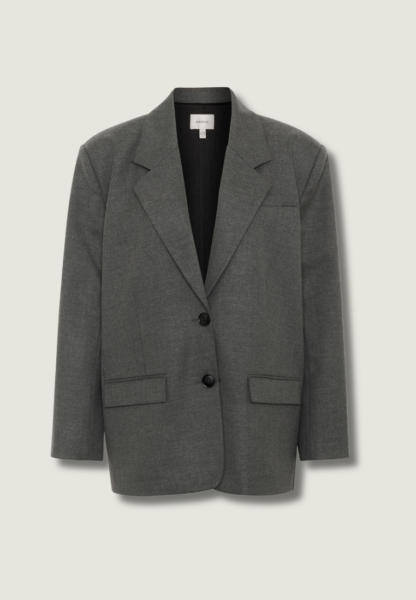 GESTUZ Paula OZ Blazer | Dark Grey Melange
