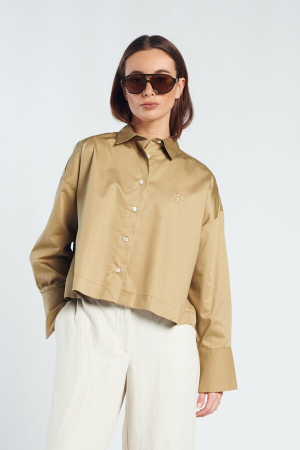 SPOOQ Paula Blouse | Olive