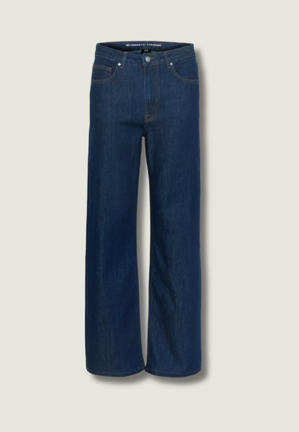 MEW 05 The Louis High Wide Pants | Dark Blue