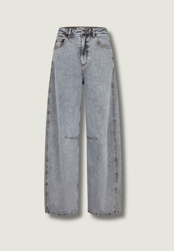 LOLLYS Ava Jeans | Light Grey