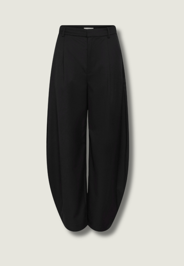 GESTUZ Callia MW Barrel Pants | Black