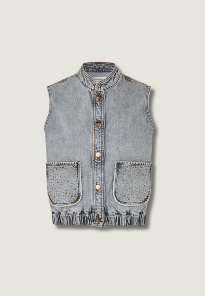 LOLLYS Carmen Vest | Light Grey