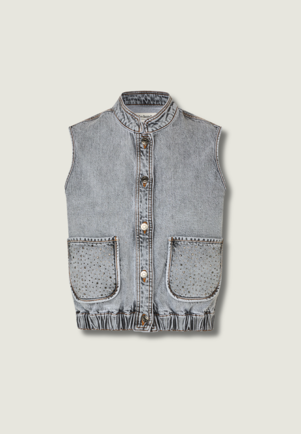 LOLLYS Carmen Vest | Light Grey