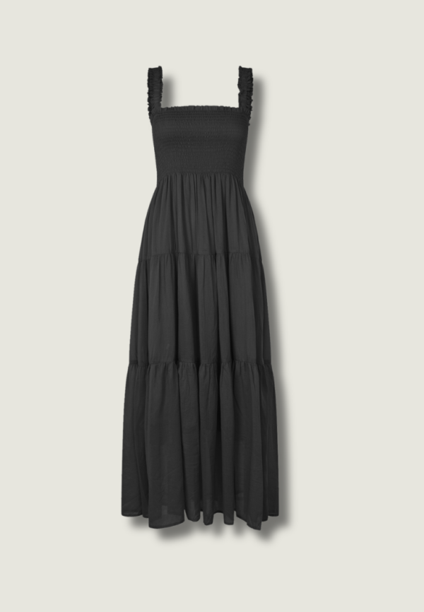 LOLLYS LAUNDRY Nuda Maxi Dress | Washed Black