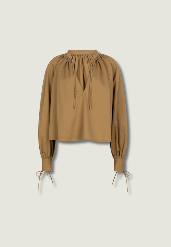 LOVE STORIES Breeze Blouse | Bronze