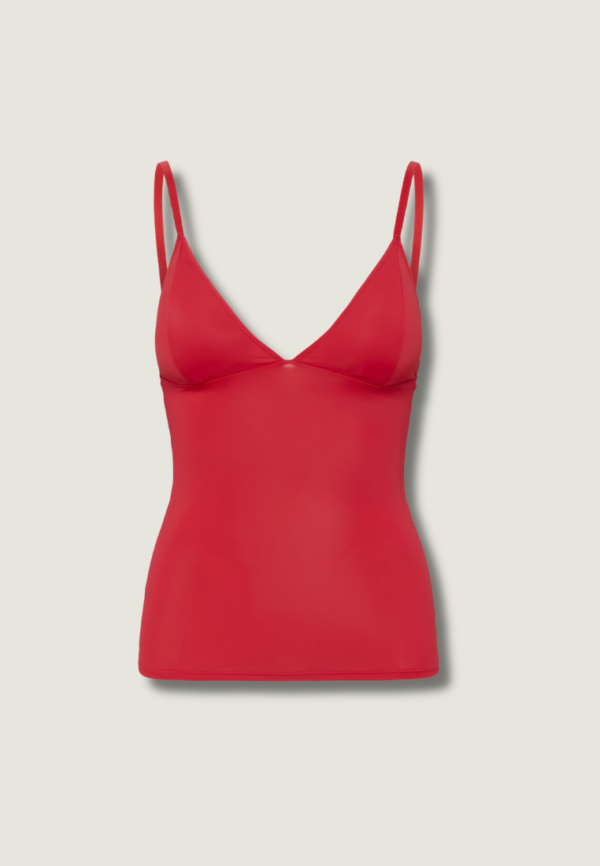 GESTUZ Cami top | Tomato