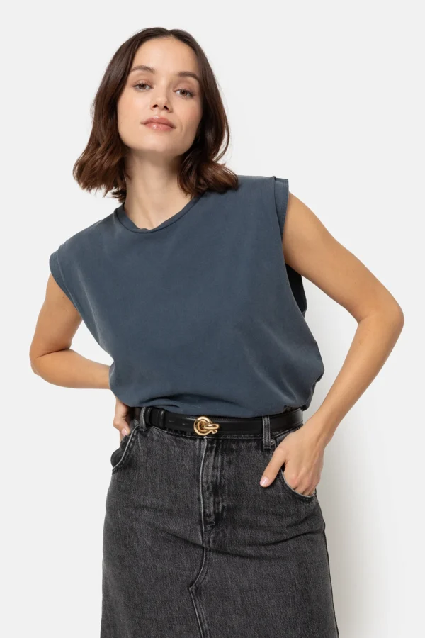 ÂME Lively Leather Belt | Black