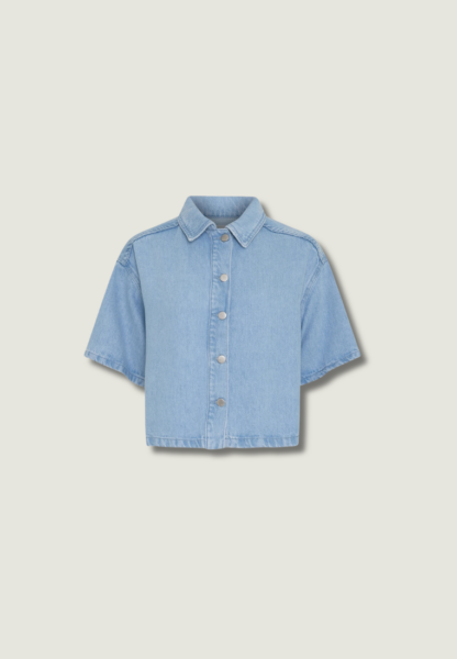 MSCH Saphina 2/4 Shirt | Light Blue Wash