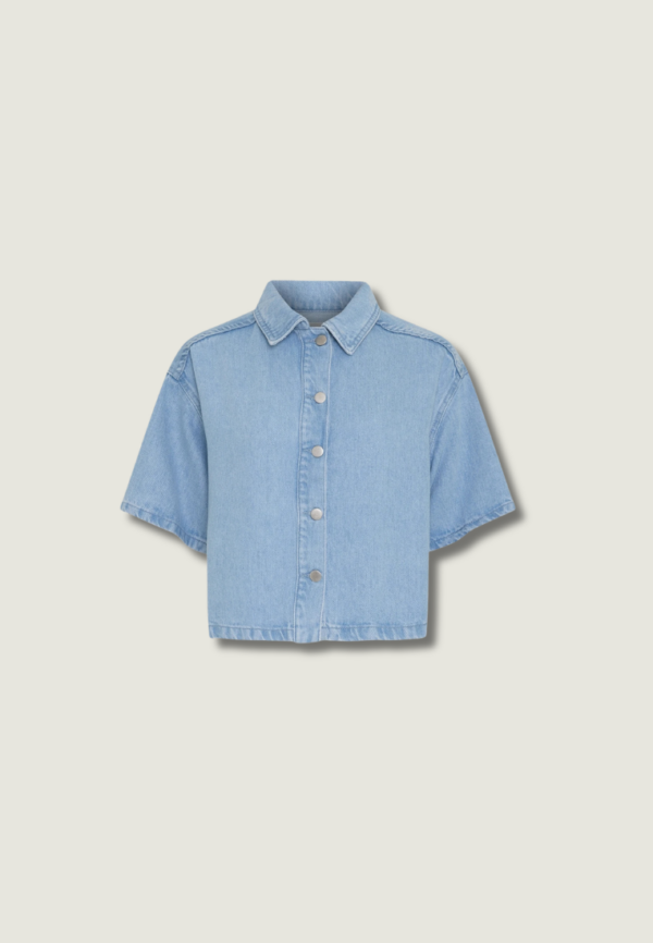 MSCH Saphina 2/4 Shirt | Light Blue Wash