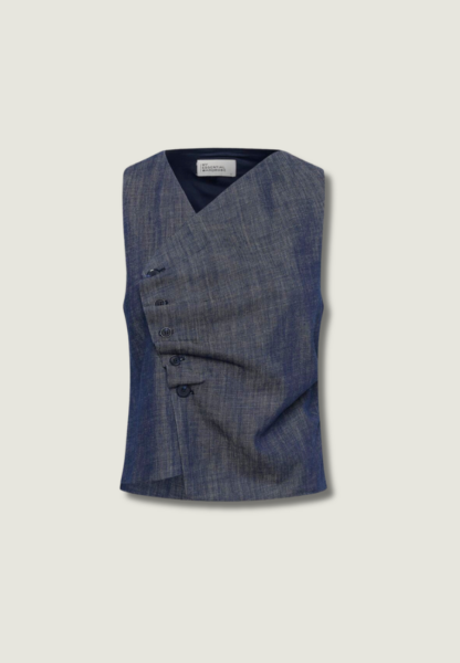 MEW Dazzie Top | Dark Blue Wash